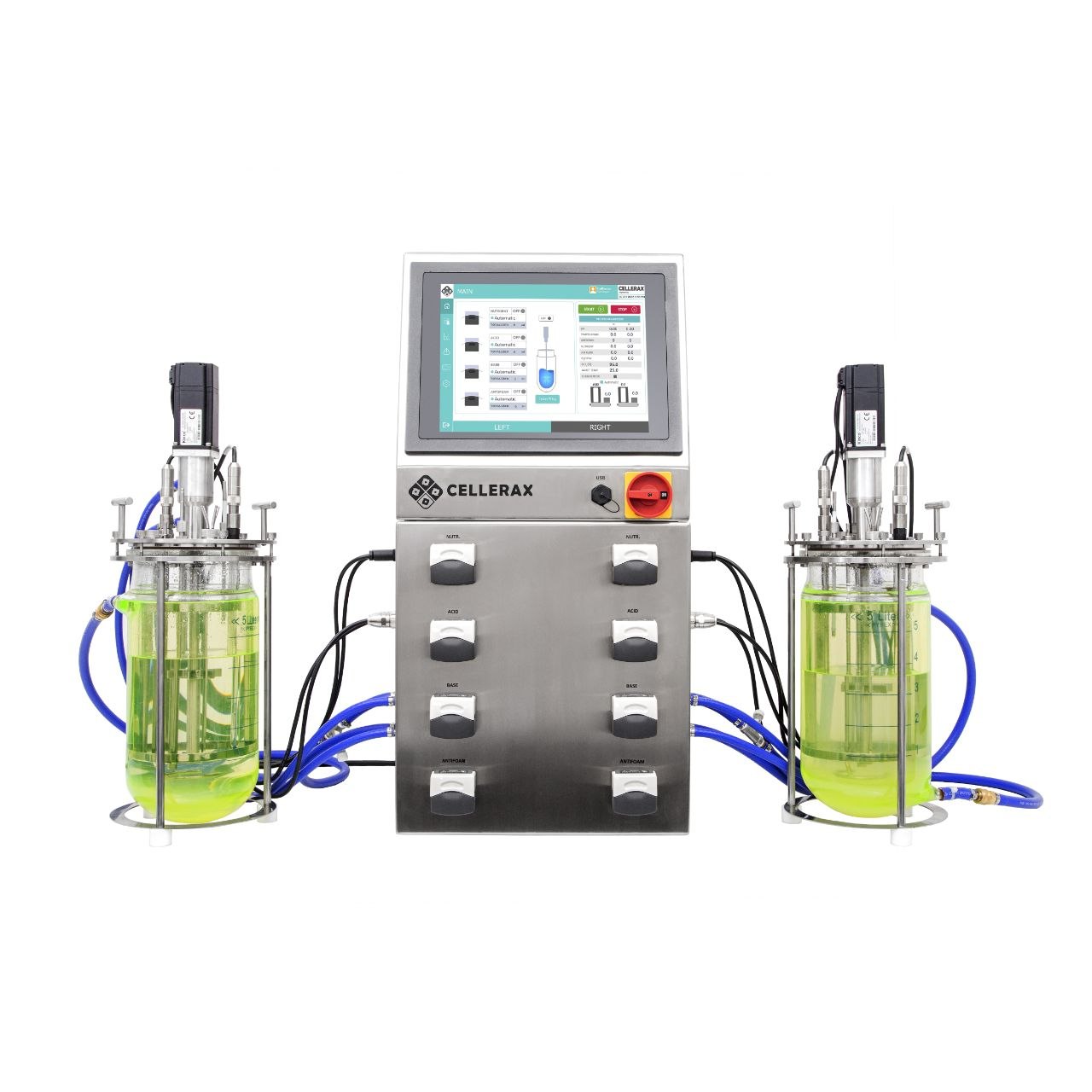 CELLERAX LS-2X7 Dual Vessel Bioreactor